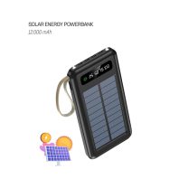 PB-43 / 12.000 mAh Solar Energy Powerbank